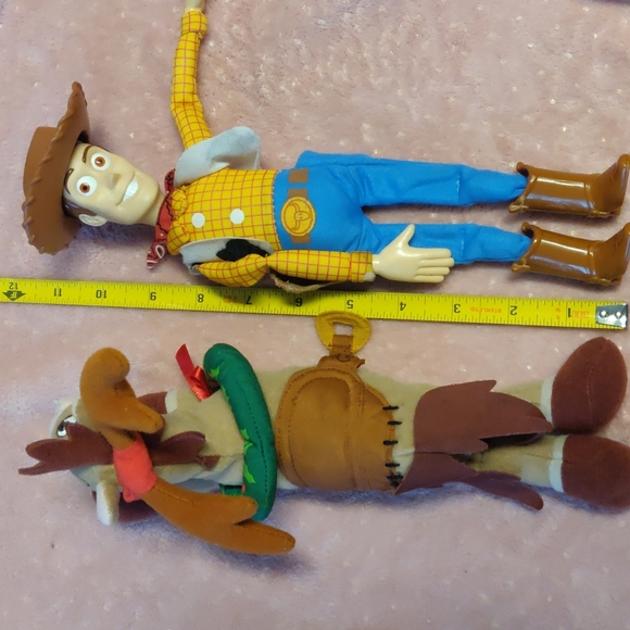 Vintage Woody and bullseye by Star Bean/mattel Plus Extra - Picture 3 of 6
